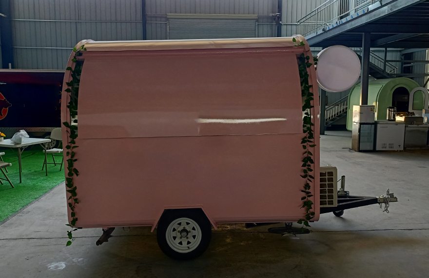 mobile ice cream concesion trailer